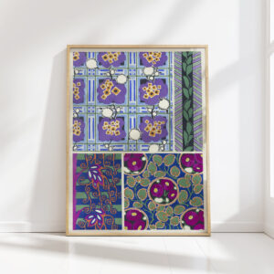 floral designs new colors pl14 1925 emile allain seguy high quality print