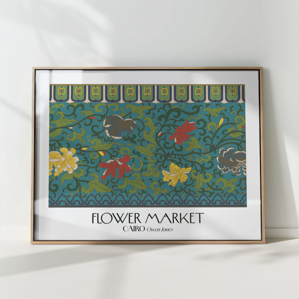 floral print flower market by cairo owen jones