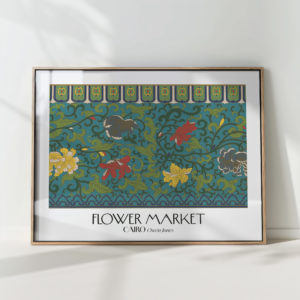 floral print flower market by cairo owen jones