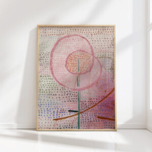 flourishing 1934 paul klee high quality print