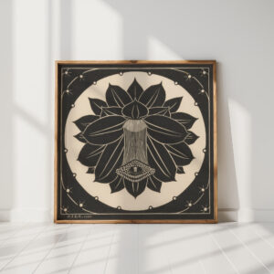 flower 1920 julie de graag high quality print