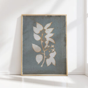 flower branch honeysuckle philipp otto runge high quality print