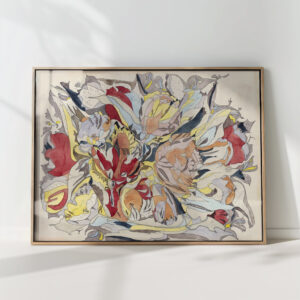 flower market 1917 theo colenbrander high quality print