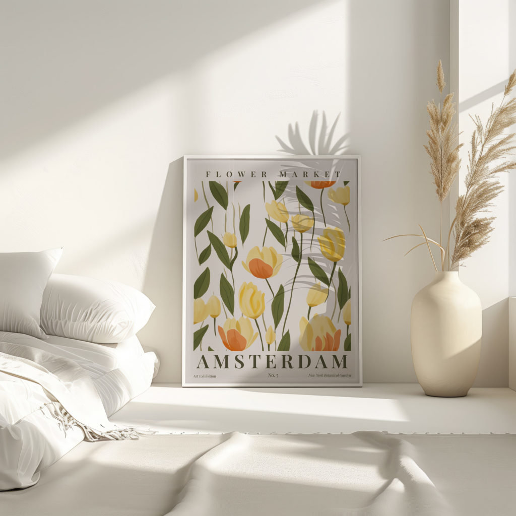 flower market amsterdam 3x4 4 mockup