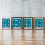 flower market edinburgh 3x4 framed posters mockup