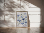 flower market paris 3x4 video mockup
