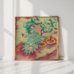 flowerpots august macke high quality print