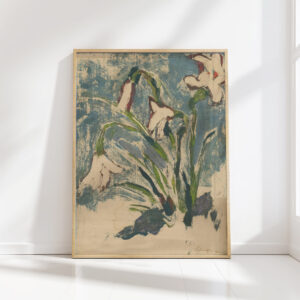 flowers 1930 zolo palugyay high quality print