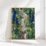 flowers by the stream 1922 august babberger high quality print