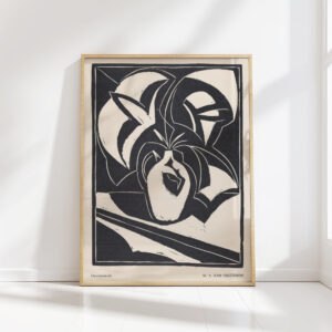 flowers in a jug 1925 ma van dugteren high quality print