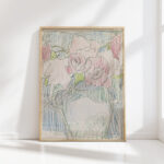 flowers in a vase 1916 reijer stolk high quality print