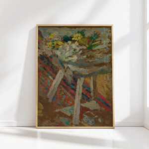 flowers on a stool circa 1903 1904 edouard vuillard high quality print