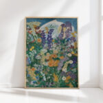 flowers on the mountain 1921 1923 august babberger high quality print