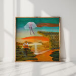 flying medusa 2013 jose de martin simon high quality print