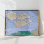 foehn clouds 1944 karl wiener high quality print