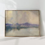 fog over a fish pond 1929 zolo palugyay high quality print