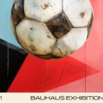 football mid century print bold geometric design 4