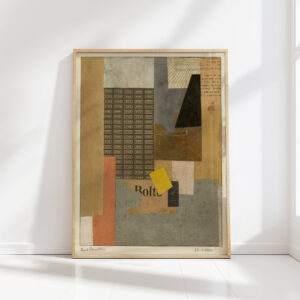 for mr dr bode 1924 kurt schwitters high quality print