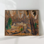 forest interior emily carr high quality print