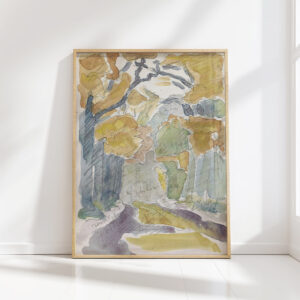 forest path in the fall 1916 reijer stolk high quality print