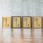 fork 3x4 framed posters mockup