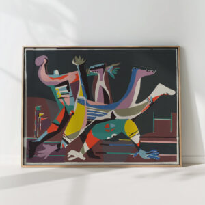 forward pass 1936 joseph vogel high quality print