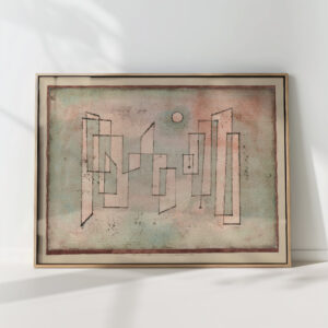 foundation 1922 paul klee high quality print