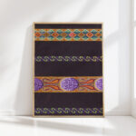 four bands on black ground late 19th century unknown high quality print