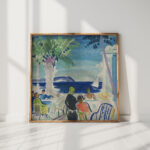 french riviera 1920 janos vaszary high quality print