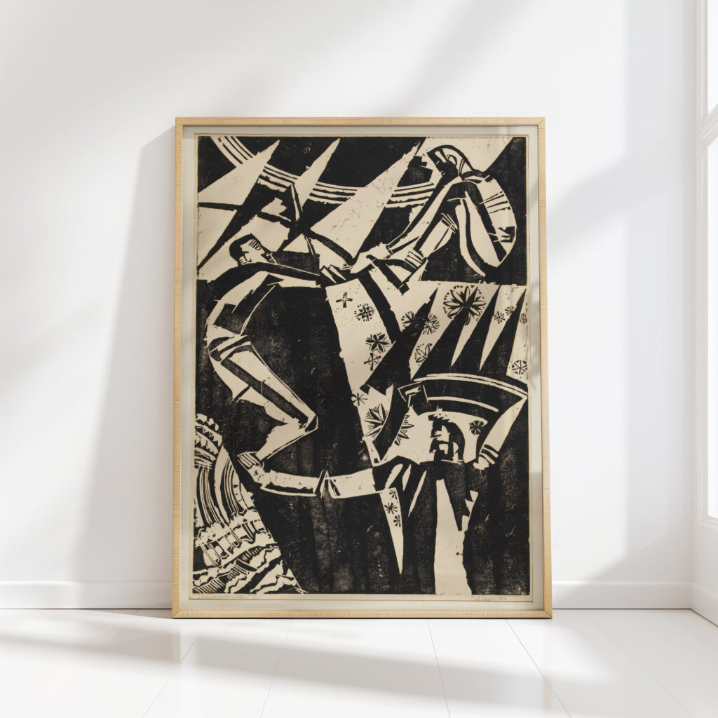 friends in nature i 1920 august babberger high quality print