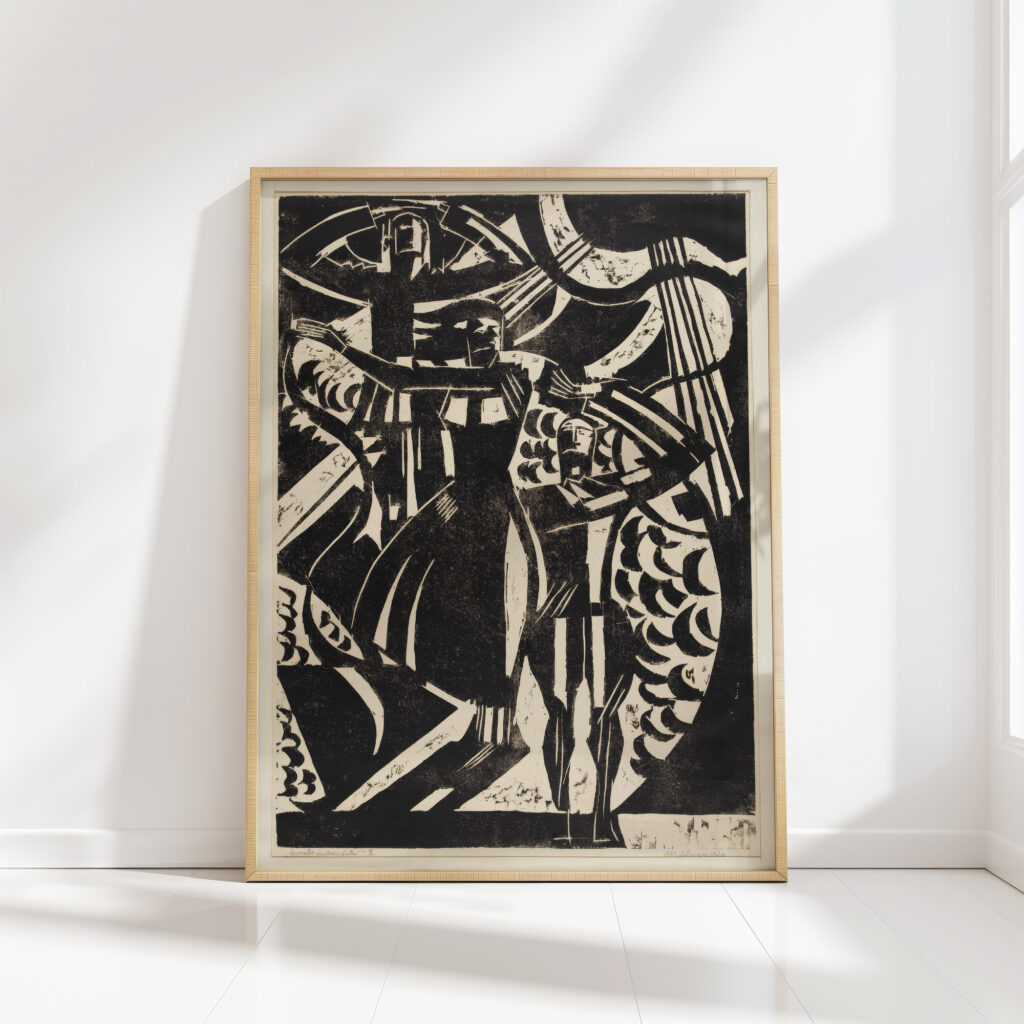 friends in nature ii 1920 august babberger high quality print
