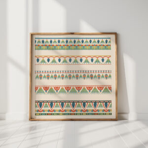 frieze of the tomb of amenheb no 90 1911 gustave jequier high quality print