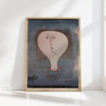 fright of a girl 1922 paul klee high quality print
