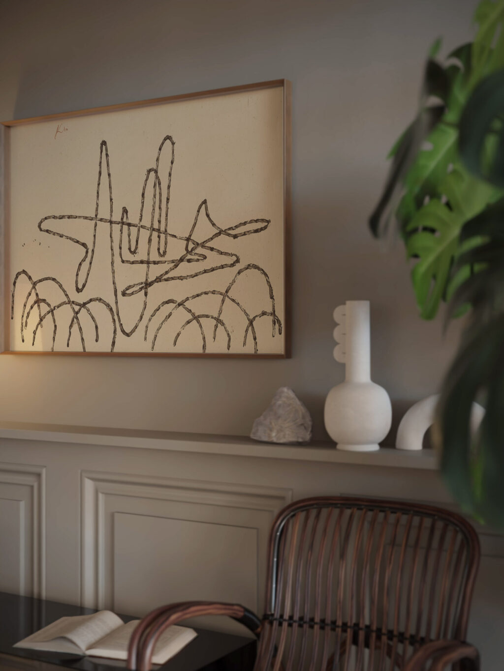 from dry branches 1934 Paul Klee video mockup