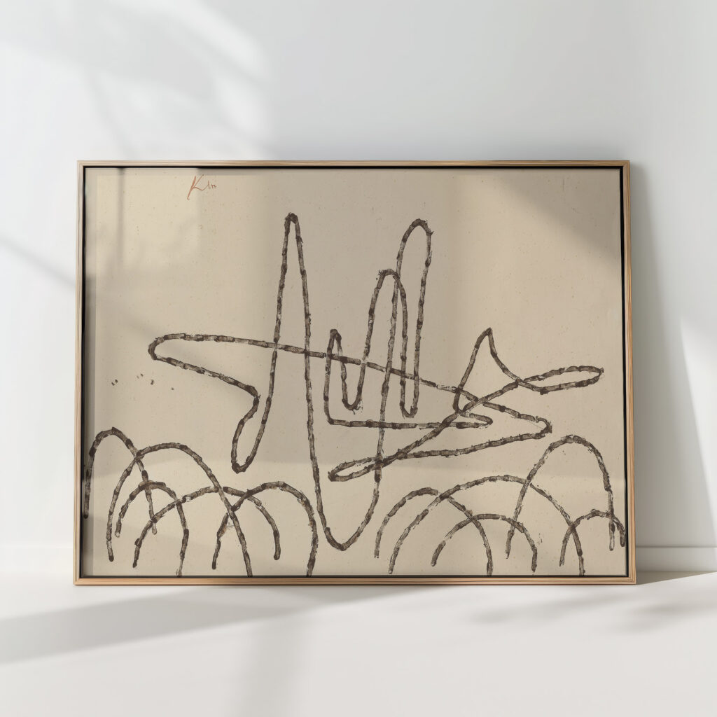 from dry branches 1934 paul klee high quality print