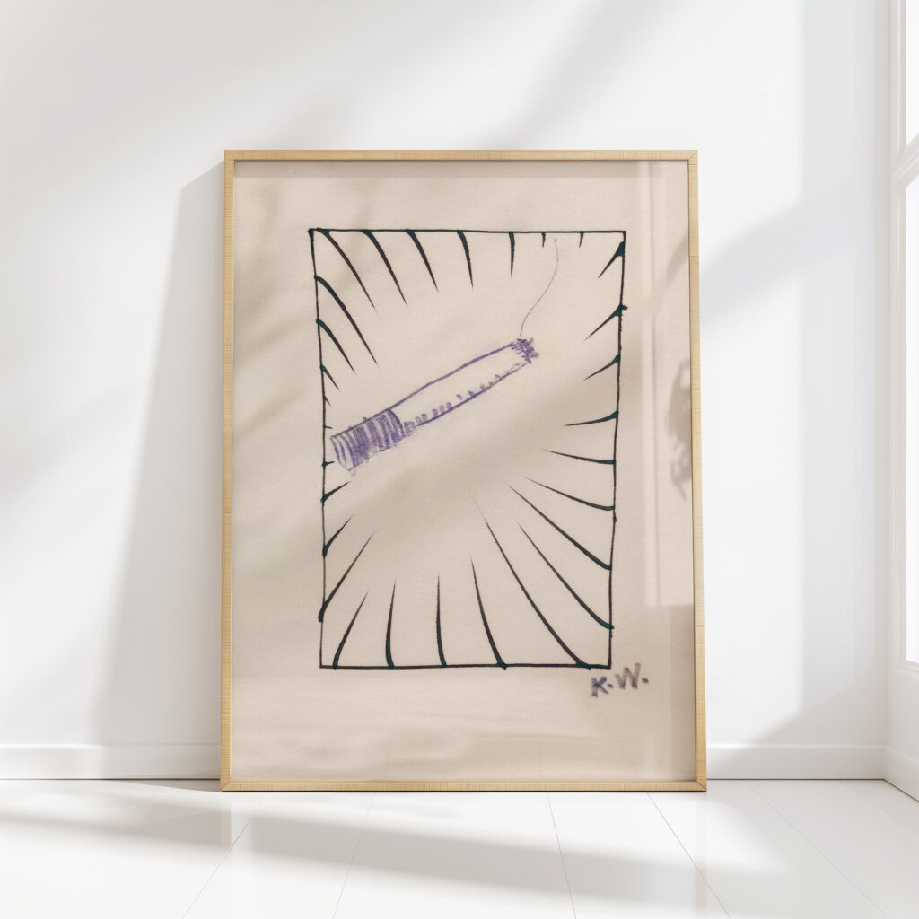from my life 50 sheets xiii 1923 karl wiener high quality print