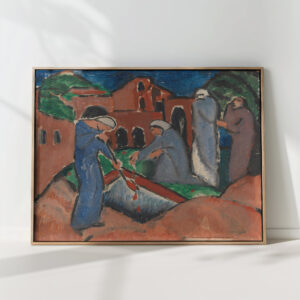 funeral 1915 josef eberz high quality print