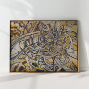 futurist composition 1914 jules schmalzigaug high quality print