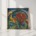 galgenberg in jena 1915 16 ernst ludwig kirchner high quality print