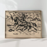 galloping horses 1930 1945 arnold peter weisz kubincan high quality print