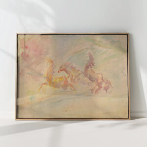 galloping horses 1940 1944 arnold peter weisz kubincan high quality print