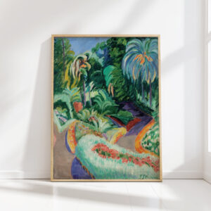 garden 1913 1919 francisco iturrino high quality print