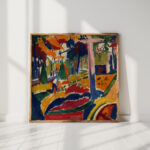 garden ca 1915 henry lyman sayen high quality print