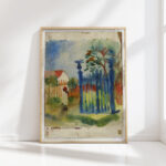 garden gate 1914 august macke high quality print