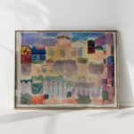 garden in st germain the european quarter near tunis 1914 paul klee high quality print