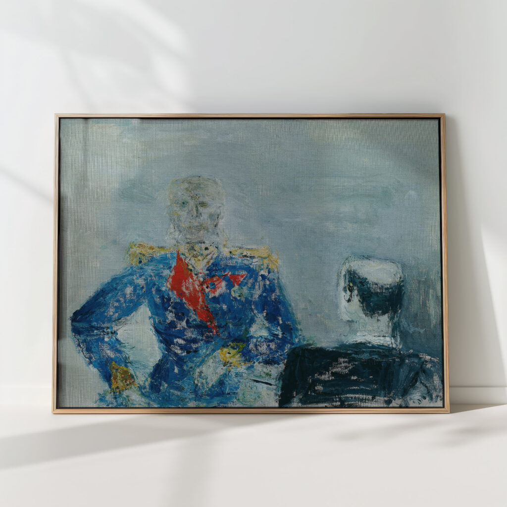 general and diplomat 1930 1940 wilhelm thony high quality print