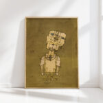ghost of a genius 1922 paul klee high quality print