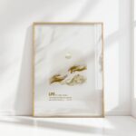 god creation minimalist christian print