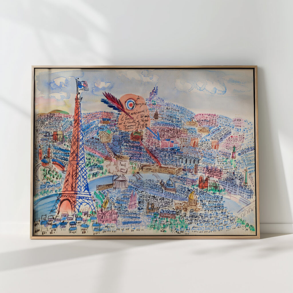golden book of marianne 1927 raoul dufy high quality print