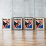 grand prix mid century print racing car design 2